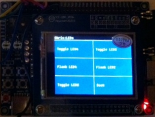 Stm32 touch screen